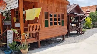 Hardwood Knock down house. Thailand