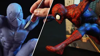 Sculpting SPIDERMAN | Polymer Clay [Comics Version]