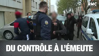 Un contrôle de police vire à l'émeute !