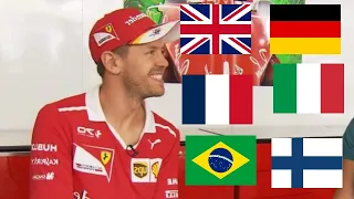 Sebastian Vettel Speaking 6 Languages