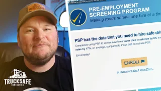 What is the DOT's pre-employment screening program (PSP)?