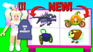 Buying ALL NEW LEGENDARY HALLOWEEN Items In Adopt Me! *NEW UPDATE* (Roblox)