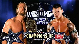 WWE Wrestlemania 25 Official and Full Match Card HD