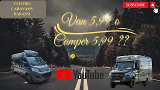 VAN 5,99 o CAMPER 5,99🤔 ecco le differenze di spazi e vivibilità 😍e voi …cosa preferite ?😱😱