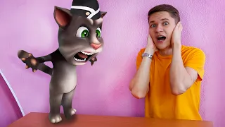 Talking Tom in Real Life - Coffin Dance Meme Astronomia Cover