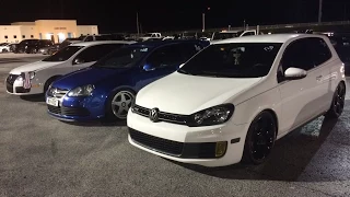 VW R32 vs GTI drag race