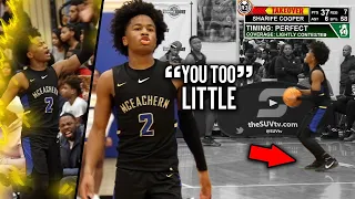 "YOU TOO LITTLE" Sharife Cooper Pulling LIMITLESS RANGE 3's & TAKES OVER McEachern Home Opener