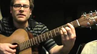 How to play Too Close by Alex Clare on acoustic guitar (2 different ways)