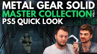 Stealth Is For Suckers! | Metal Gear Solid - Master Collection Vol 1. [PS5] | Quick Look | #ad