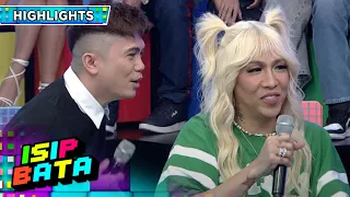 Vice Ganda is surprised by Vhong Navarro's yell | Isip Bata