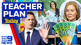 Nationwide plan to combat nationwide teacher shortage crisis | 9 News Australia