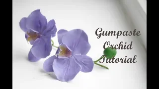 Gumpaste Orchid Tutorial. Орхидея из мастики. Sugar Flowers. Fondant.