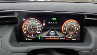 POV: 0-100 km/h, 0-130 km/h Hyundai Tucson PHEV-1.6 T-GDi, 265 CP, 4WD, 6AT Luxury 2023