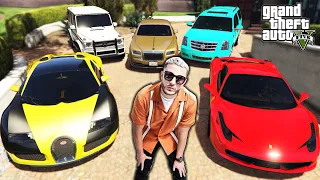 GTA 5 - Stealing DJ Snake's Super Luxury Cars with Michael! (GTA V Real Life Cars #69)