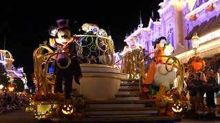 [4K] Mickey's "Boo-to-You" Halloween Parade at Mickey's Not-So-Scary Halloween Party
