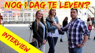 NOG 1 DAG TE LEVEN? [STRAAT INTERVIEW] #ONBESCHOFT