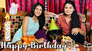 Champ Birthday🐾🧿🐶 #madhugowda #nikhilnisha @nikhilnisha2113 @nrtalkies