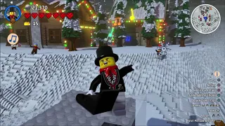 Lego Worlds  Carol Singer Man sings Hark! The Herald Angels Sing