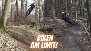 VOLLGAS ENDURO ACTION! Hahnen Kammtrails Alzenau || Burgentrail & Brandfleck Trail  - Jordan Hugo