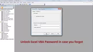 How to crack excel vba password file