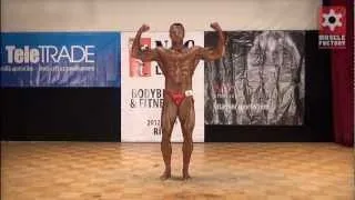 Ralfs Dombrovskis NAC LATVIA 2012 Bodybuilding