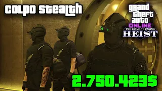 2.750.423$ - Colpo al Casinò Stealth Difficile - GTA ONLINE ITA