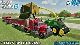 Creating a water production plant and greenhouse, harvesting grass | Elmcreek Farm | FS 22 | ep #155