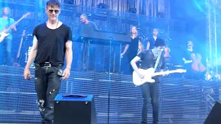 a-ha - Cry Wolf 17.07.2018 live @Siguldas Pilsdrupu Estrāde in Sigulda