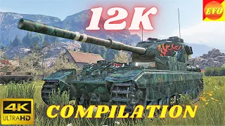 FV215b (183)  12K Damage 8 Kills & FV215b (183) 12K  Compilation  World of Tanks Replays