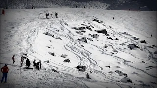 Michael Schumacher ski accident.(scene photos)