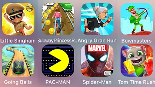 Sonic Dash,Subway Surf,Tom Gold Run,Bowmasters,Little Singham,Angry Gran Run,Tom Time Rush,PAC MAN