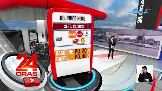 Oil price hike (Sept. 12, 2023): Diesel P0.40/L | Gas P0.20/L | Kerosene P0.20/L | 24 Oras