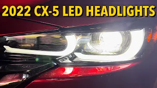 2022 Mazda CX-5 Lights | Standard vs Upgraded Headlights & Taillights