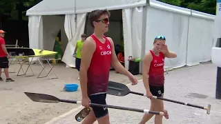 K2 Junior Mixed 500m Heat 1 / 2023 ICF Canoe-Kayak Sprint Junior & U23 World Championships Auronzo