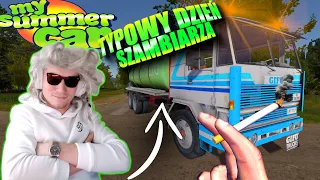 TYPOWY DZIEŃ z Życia Szambiarza W - My Summer Car!