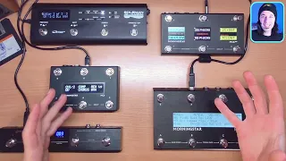 Ultimate MIDI PEDALBOARD Comparison: MC6 Pro vs MC8 vs Soleman vs MC6 vs Mortix vs Hotone