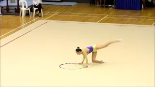 National School Rhythmic Gymnastics 2016 RG Fig Junior PT 2  by Jeffini Photography