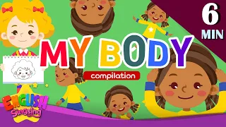 Kids vocabulary Theme "My Body" - Words Compilation