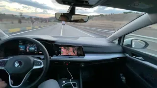 VW Golf 8 1.0 TSI Impression POV Sürüş