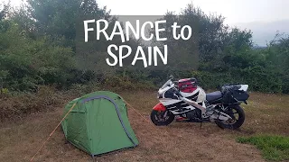 France to Spain / Europe motorcycle trip Sept 2018 part 1