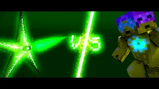 Minecraft Battle Animation | SCP-3125 vs The Living Tribunal