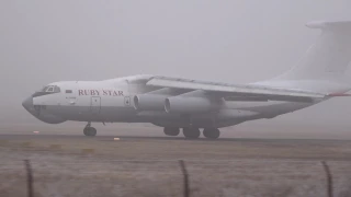 Ruby Star Ilyushin IL-76TD (Landing PZY/LZPP_2017/Feb/16)