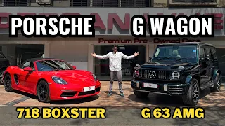 Second Hand Porsche Boxster 718 & Mercedes G Wagon - Review