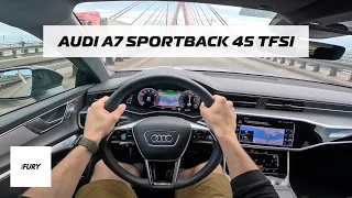 2023 Audi A7 Sportback POV DRIVING EXPERIENCE 45 TFSI 4K