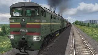 [Railworks] Запуск магистрального тепловоза 2ТЭ10М.