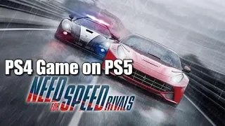 Need For Speed Rivals PS4 Game on PS5