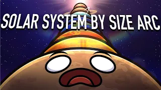 Solar System by Size (Hindi) || Compilation