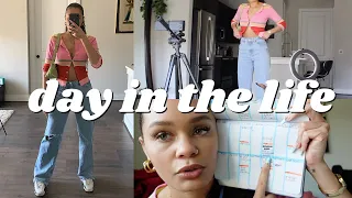 Day in the Life of a Content Creator - Balancing my 9-5, batching & planning content, finding music