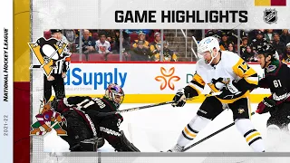 Penguins @ Coyotes 3/19 | NHL Highlights 2022