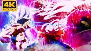 GOKU MASTERED ULTRA INSTINCT VS FULL POWER JIREN{4K ULTRA HD}